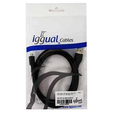 Iggual Cable Usb 20 Tipo Am Micro Usb Bm 1 8 M